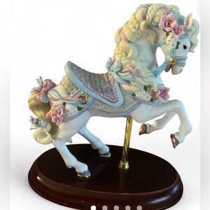 Lenox Pastel Carousel Horse Figurine